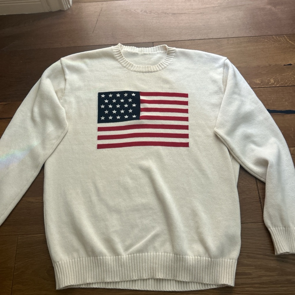 BRANDY MELVILLE AMERICAN FLAG SWEATER